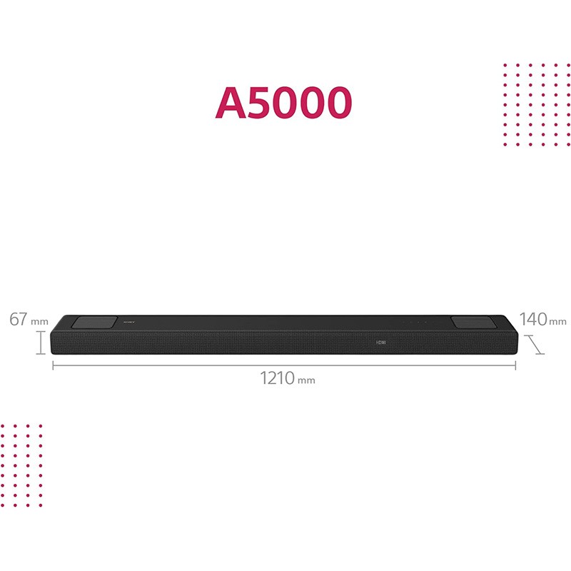 Barra de sonido Sony HT-A5000